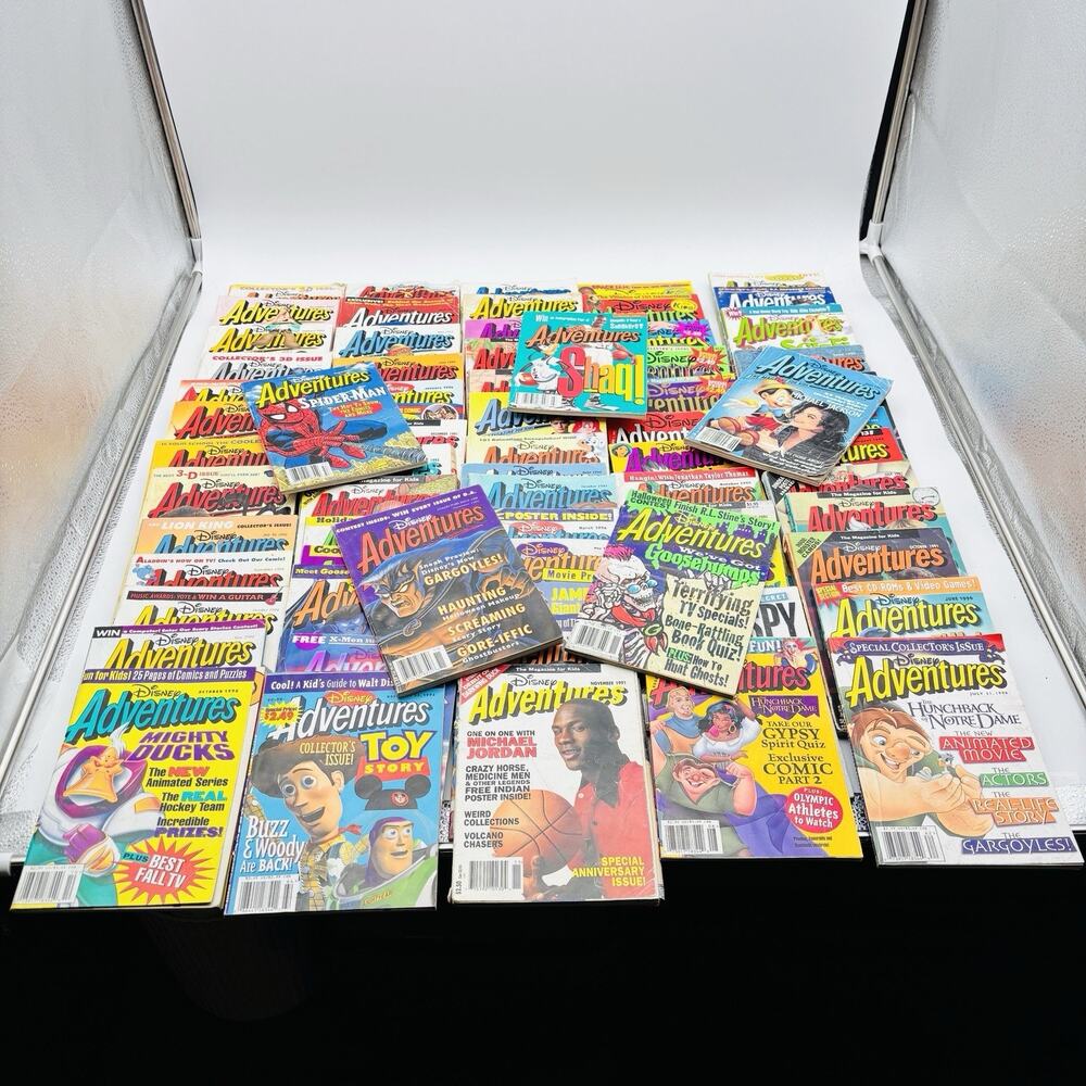 Disney Adventures Magazines Lot Of 70Vintage 1990s